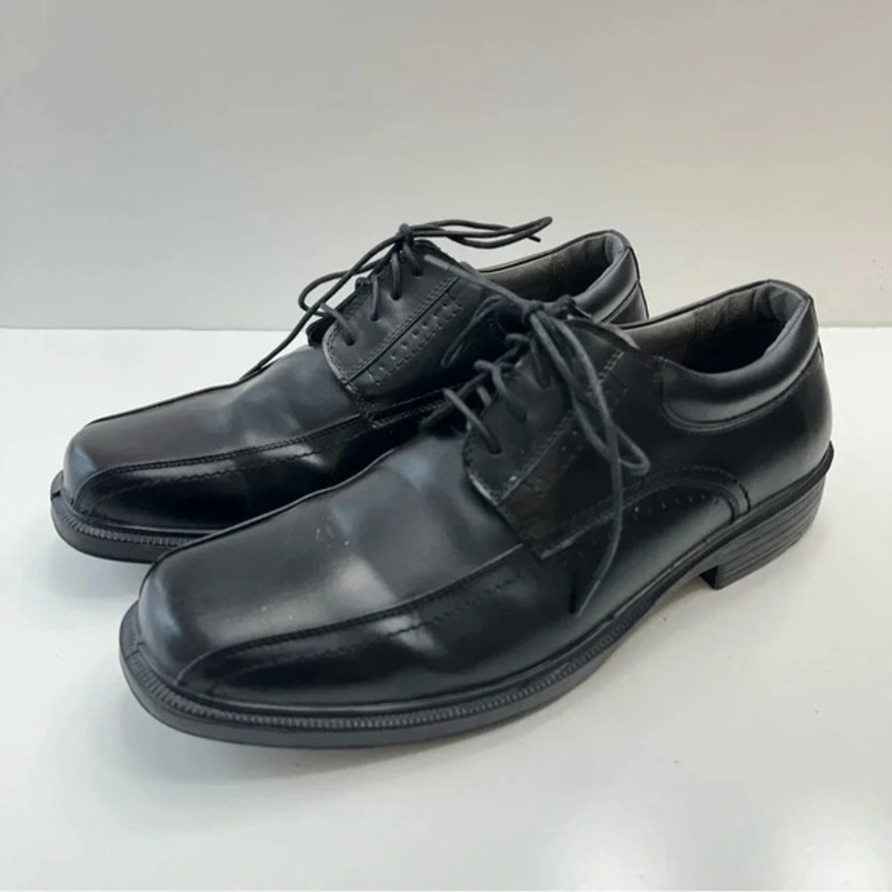 Deer Stags Williamsburg Collection Men's Dress Shoes Black Size 13